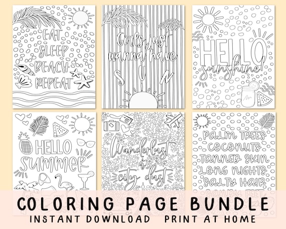 Summer colouring pages printable coloring pages summer coloring page coloring book coloring pages for adults coloring pages for kids