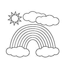Sun coloring pages