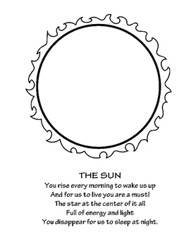 Sun and moon coloring pages by smart fries tpt