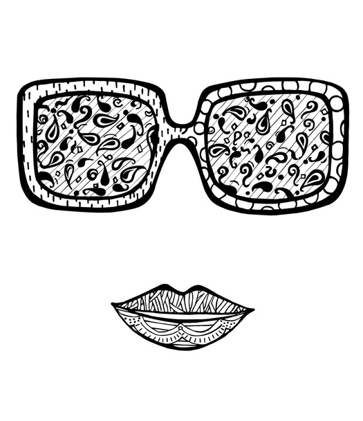 Sun glasses free stock vectors