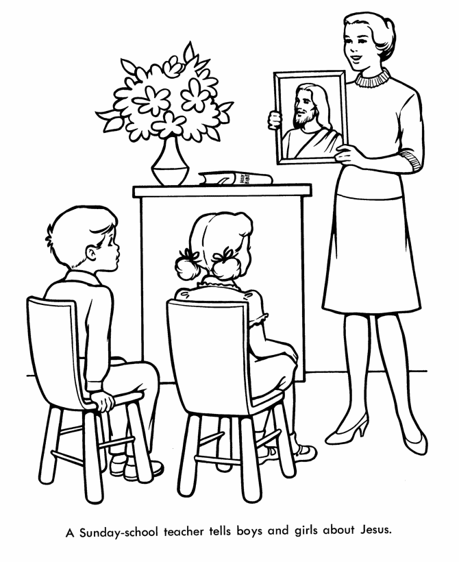 Free printable christian coloring pages for kids