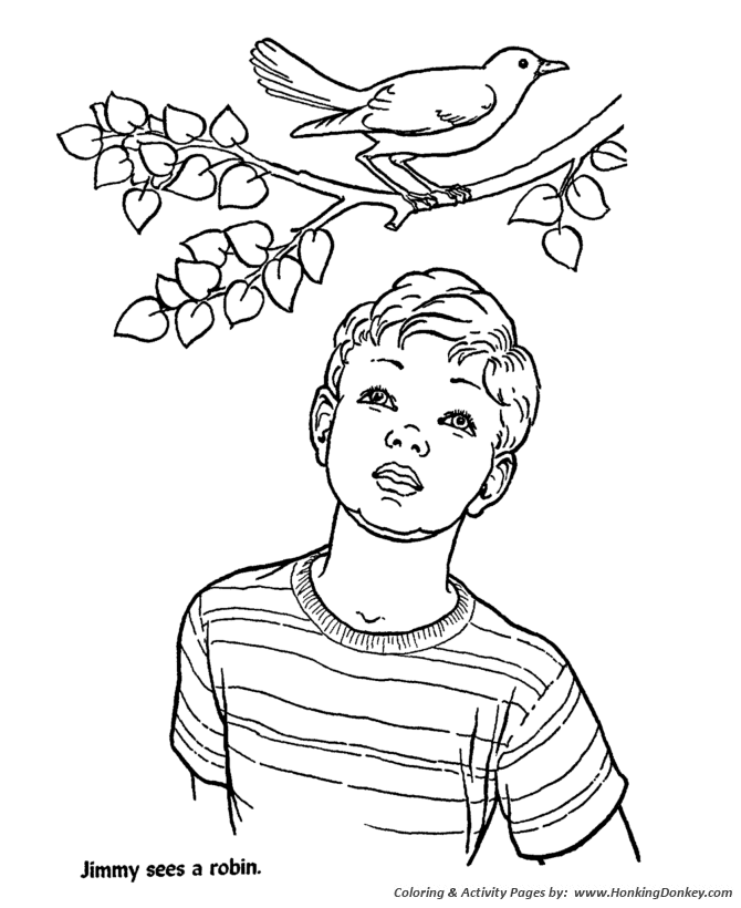 Bible lesson coloring page sheets