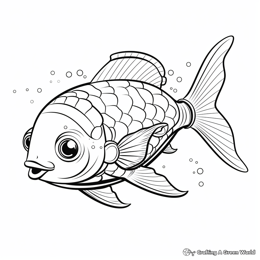 Sunfish coloring pages