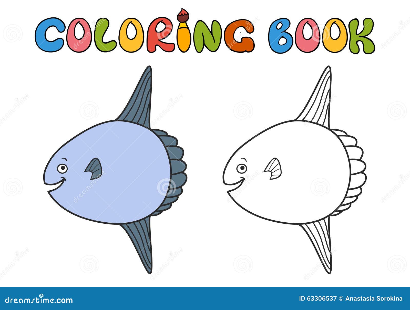 Sunfish stock illustration illustration of beautiful