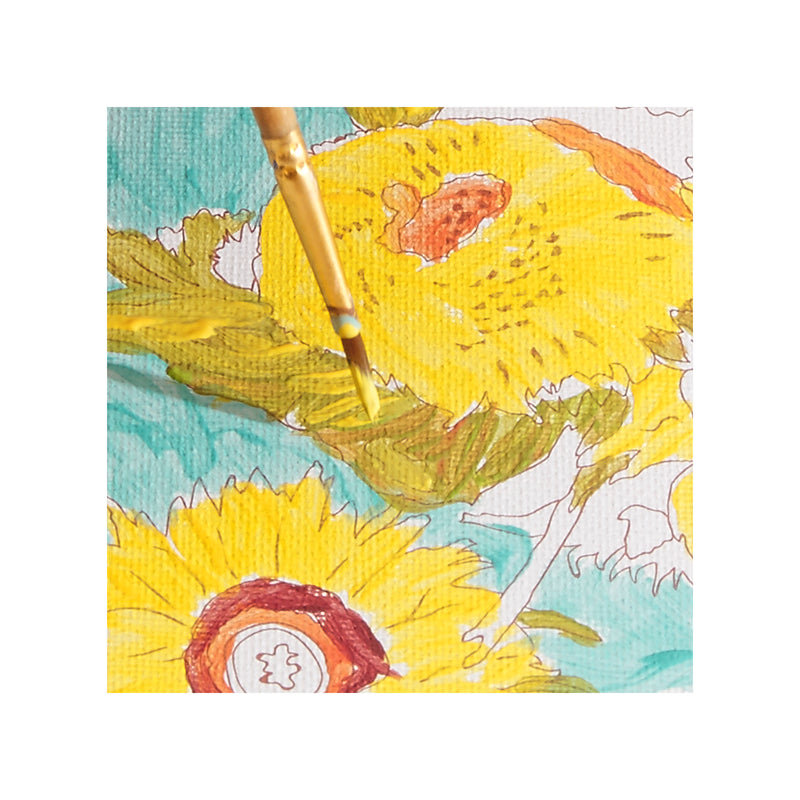 Paint by number kits paint by number museum series sunflowers â faber