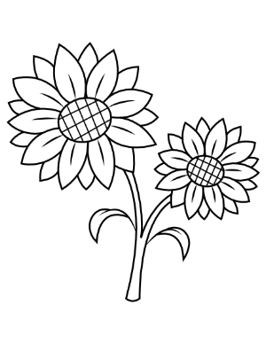Free printable nature coloring pages sunflower coloring pages sunflower colors embroidery flowers pattern