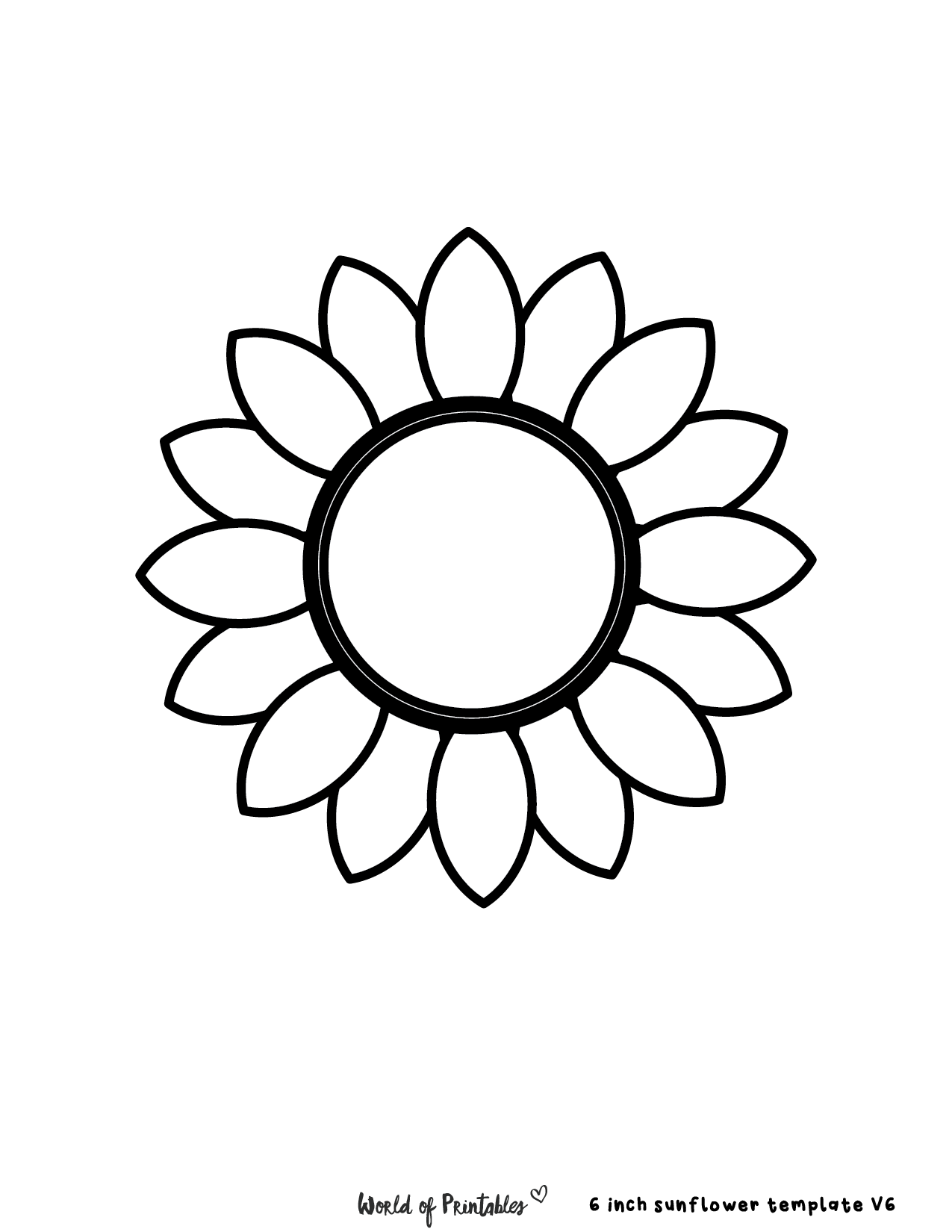 Best sunflower templates