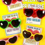 Sunglass valentines