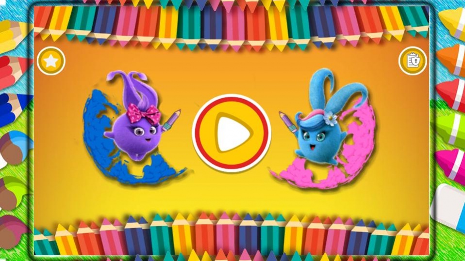 Sunny bunnies coloring book drawing free download