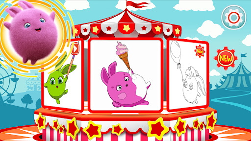 Sunny bunnies coloring book game for android