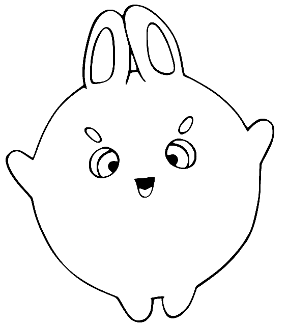 Sunny bunnies coloring pages