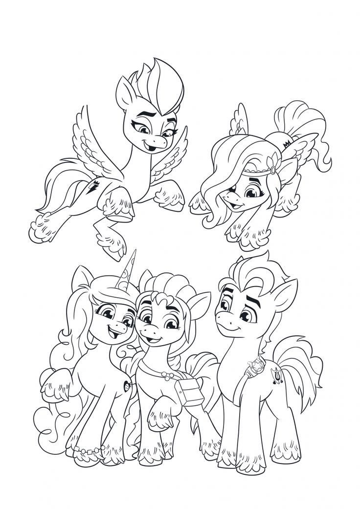 My little pony a new generation movie coloring pages my little pony printable my little pony coloring my little pony unicorn