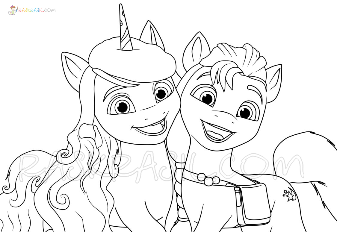 My little pony coloring pages pictures free printable