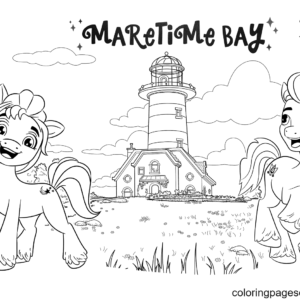 My little pony a new generation coloring pages printable for free download