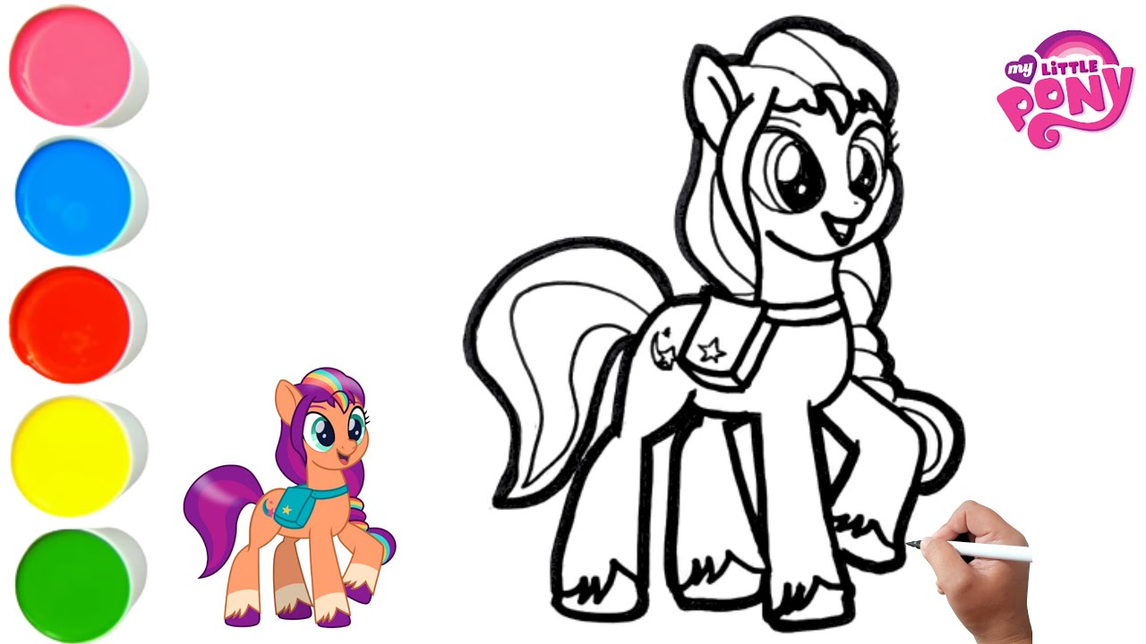 How to draw sunny starscout from my little pony new generation