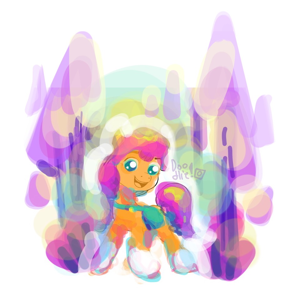Color study ft a sunny starscout coloring page