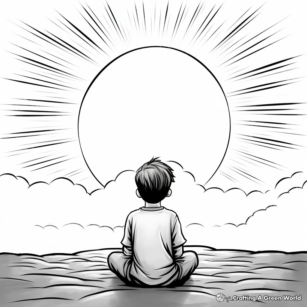 Thinking of you coloring pages