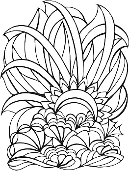 Creative haven sunrise sunset coloring book adult coloring books calm adatto miryam books