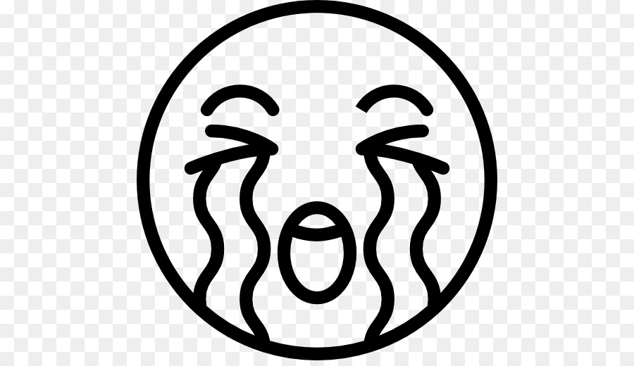 Emoji black and white png download