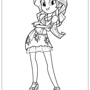 Equestria girls coloring pages printable for free download