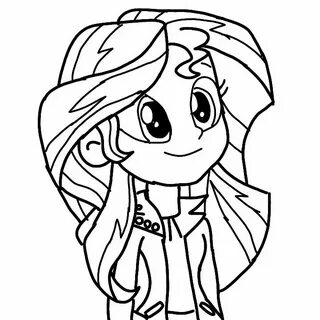 Equesia girls coloring pages sunset shimmer gãrselde bin gãrsel bulundu