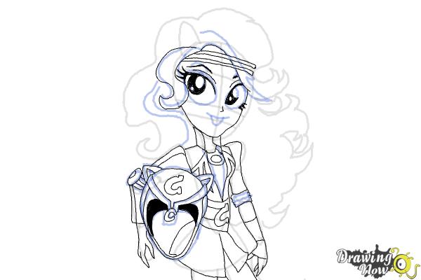 How to draw sunset shimmer from my little pony equestria girls friendship games