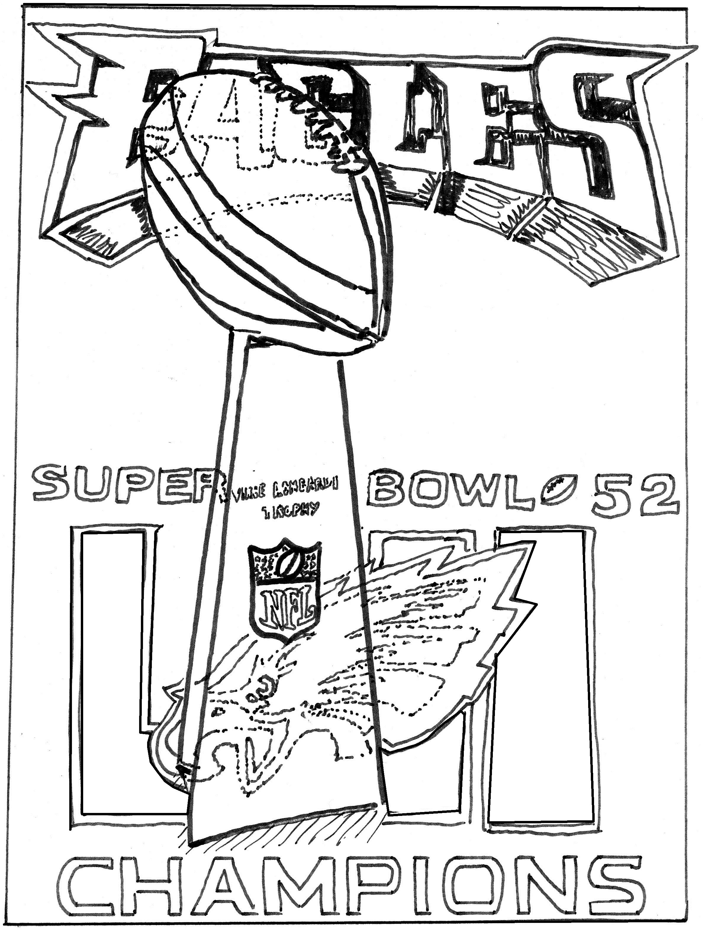Super bowl coloring page coloring pages free printable coloring pages super bowl football