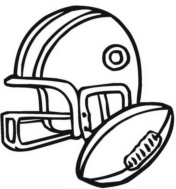 Super bowl sunday coloring pages
