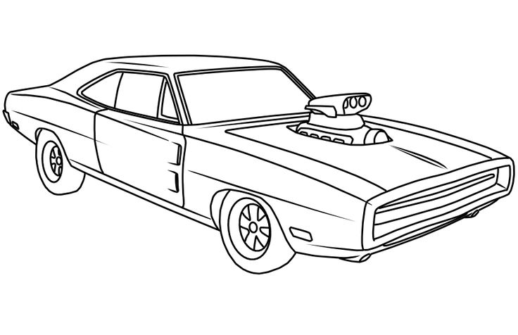 Dodge charger rt dodge charger art cool car drawings cars coloring pages