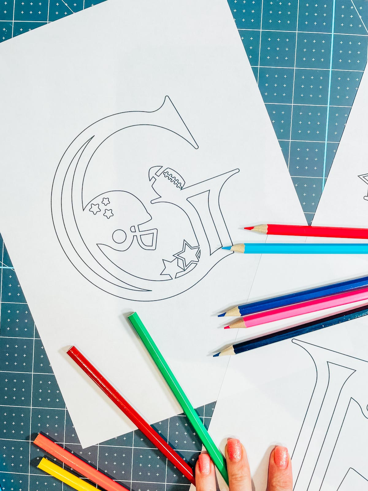 Free printable super bowl coloring pages abc â extraordinary chaos