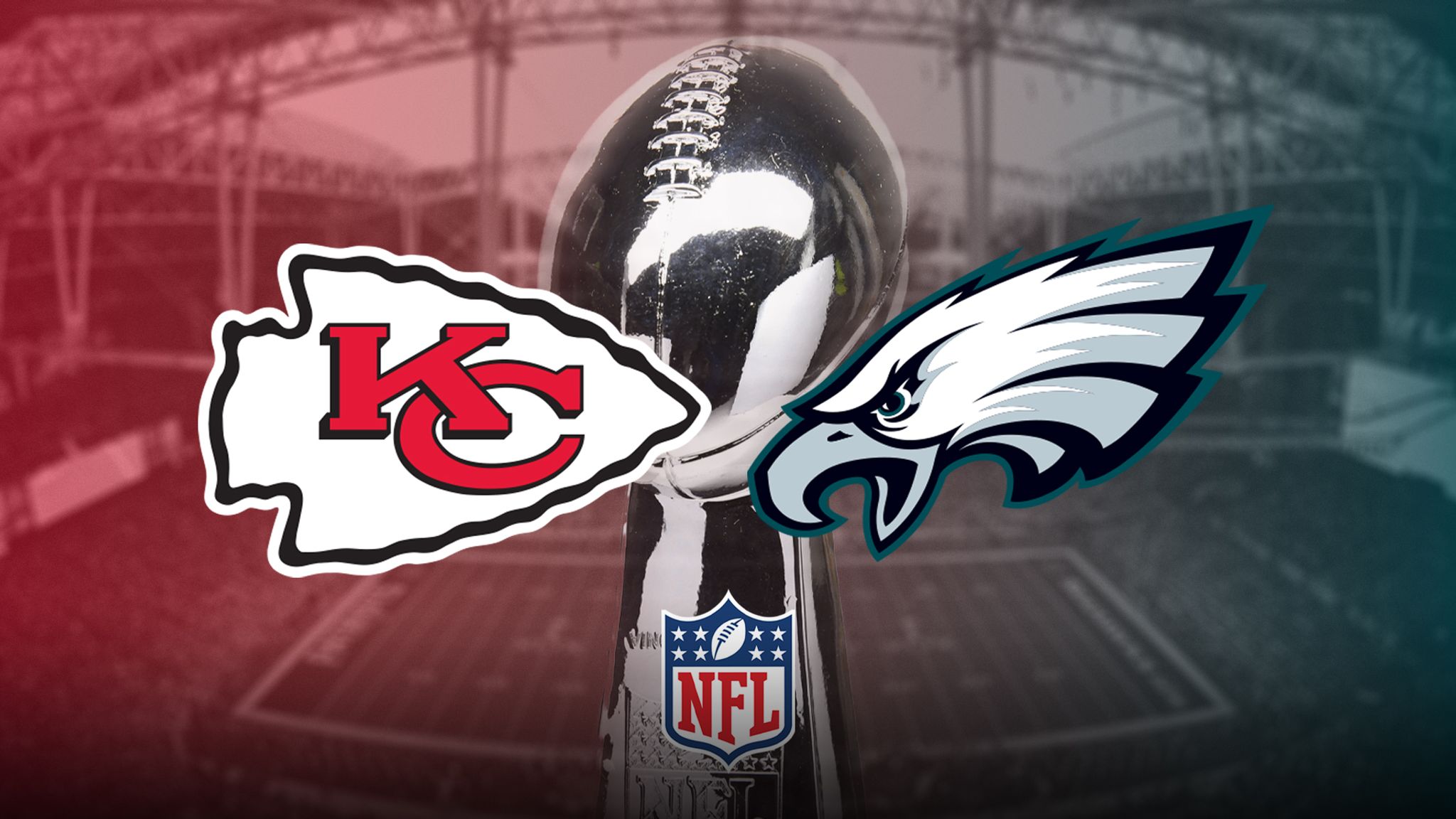 Super bowl lvii on sky sports nfl chiefs vs eagles