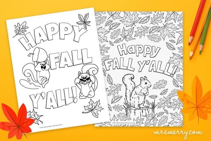 Printable coloring pages mrs merry