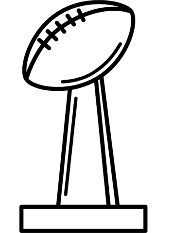 Super bowl coloring page free printable coloring pages