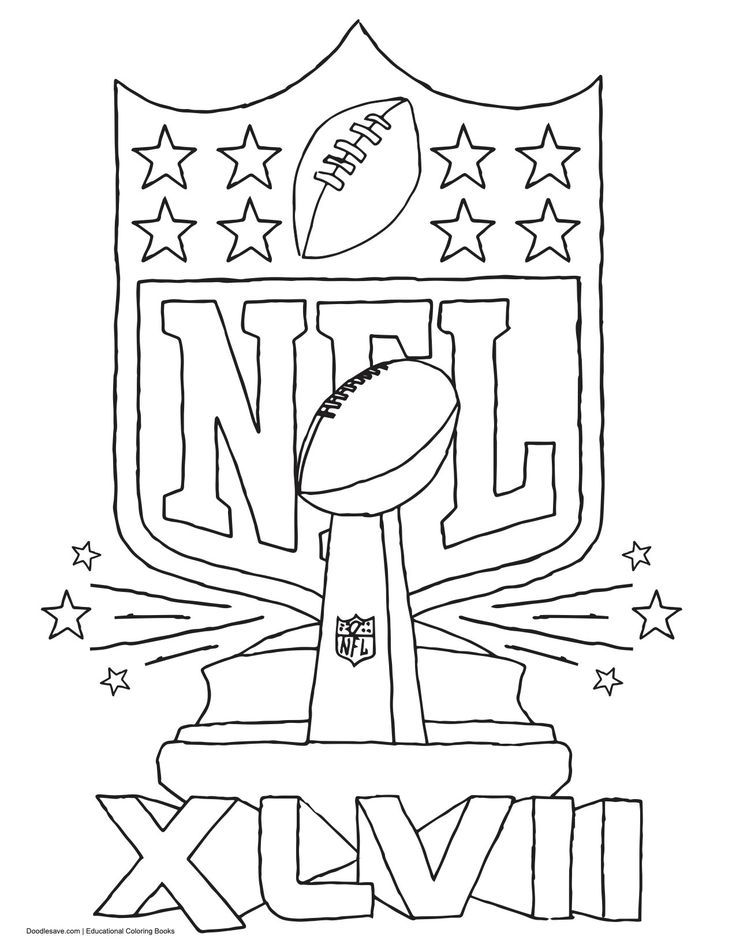 Super bowl ink football coloring pages kids printable coloring pages coloring pages for kids