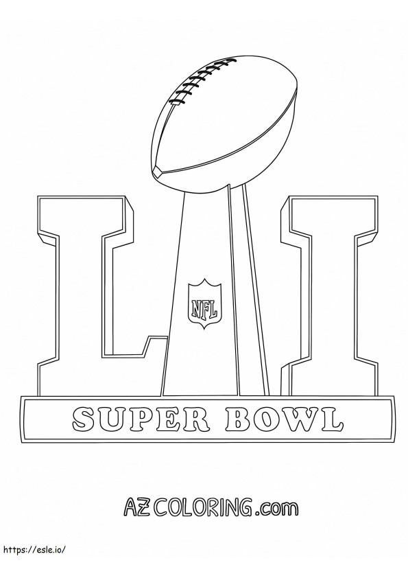 Super bowl boyama sayfasä boyama