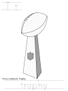Super bowl tracer pages and posters learn to print