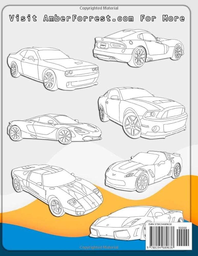 How to draw super cars with step by step illustrations master the art of drawing d super cars like bugatti lamborghini mclaren dodge ford chevrolet draw with amber forrest amber