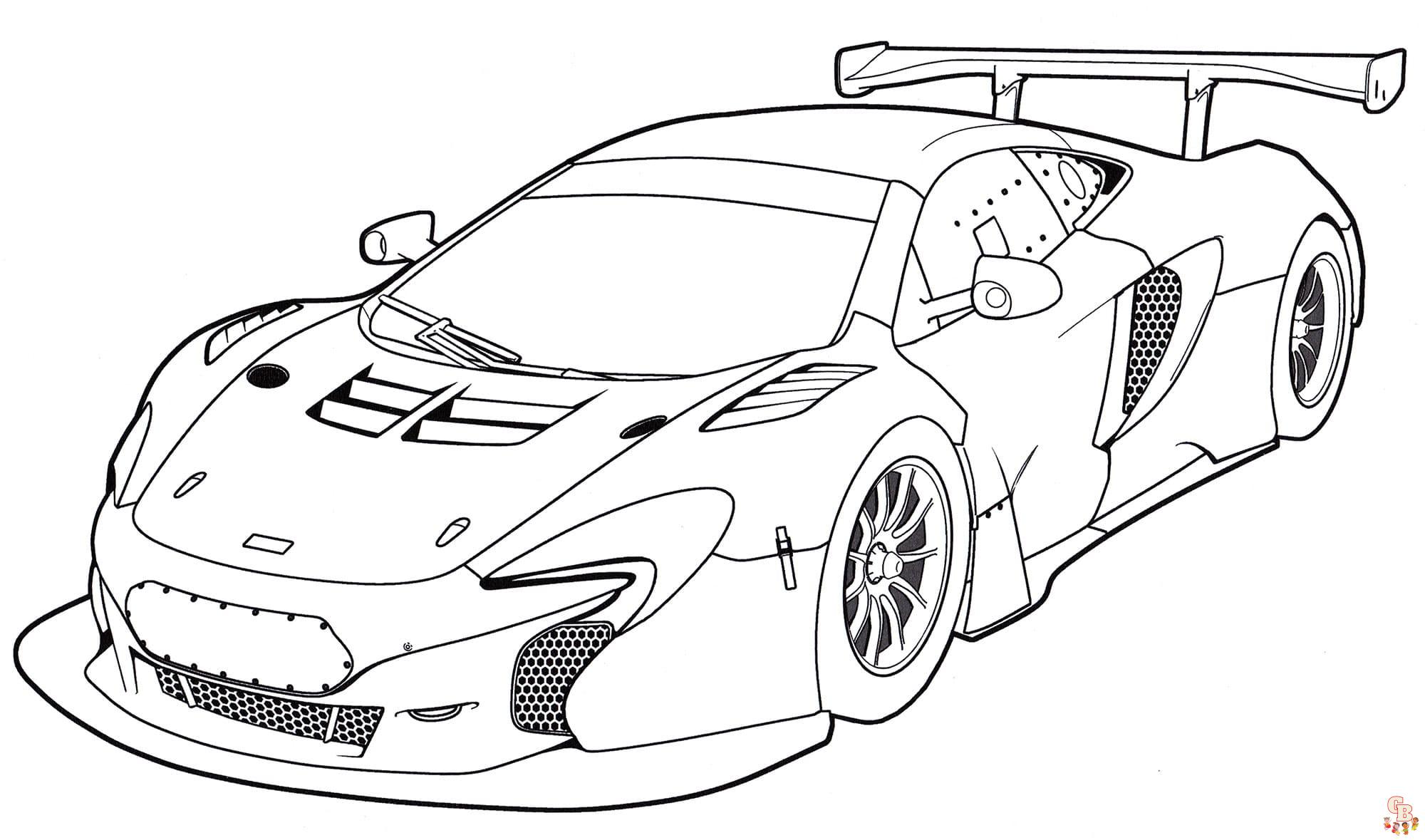 Boostez votre crãativitã avec les pages ã colorier supercars