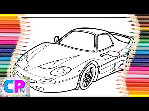 Cars coloring pages