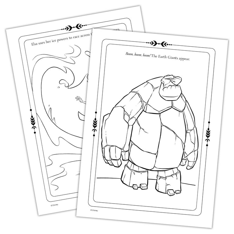 Disney frozen super coloring book pages