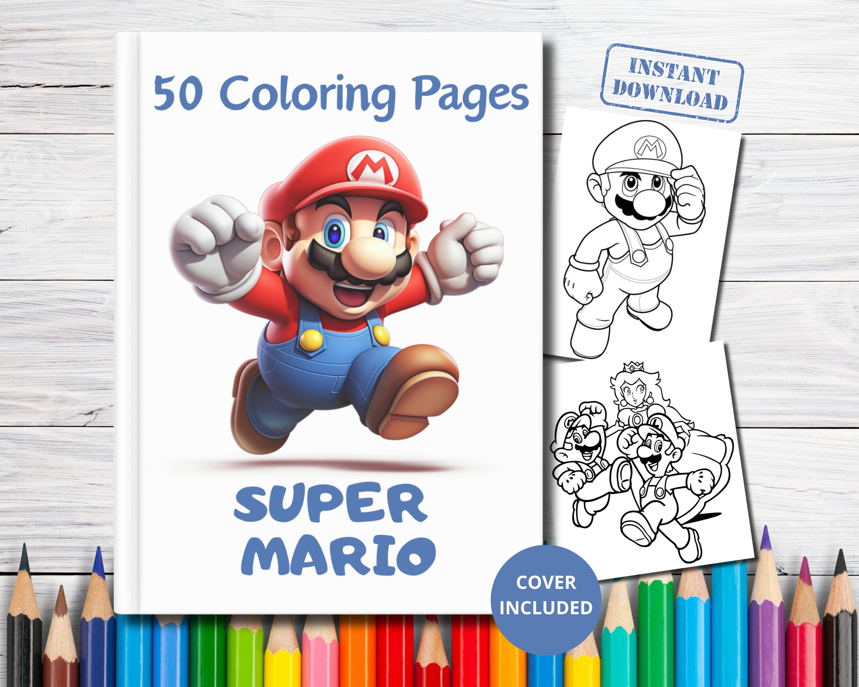 Super coloring pages