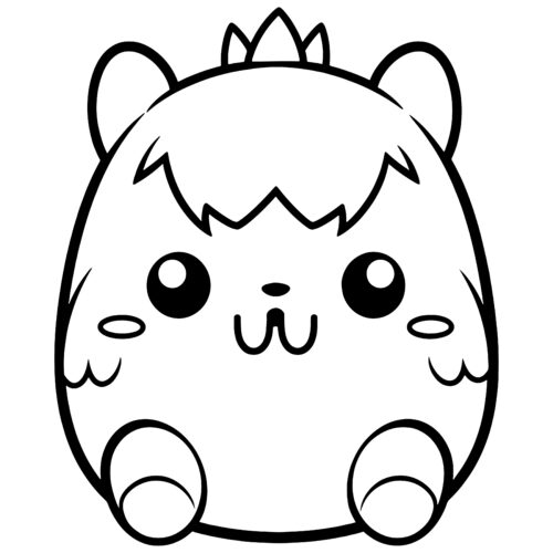 Super cute squishmallows coloring book adorable coloring book with cute animals for girls and boys made by teachers