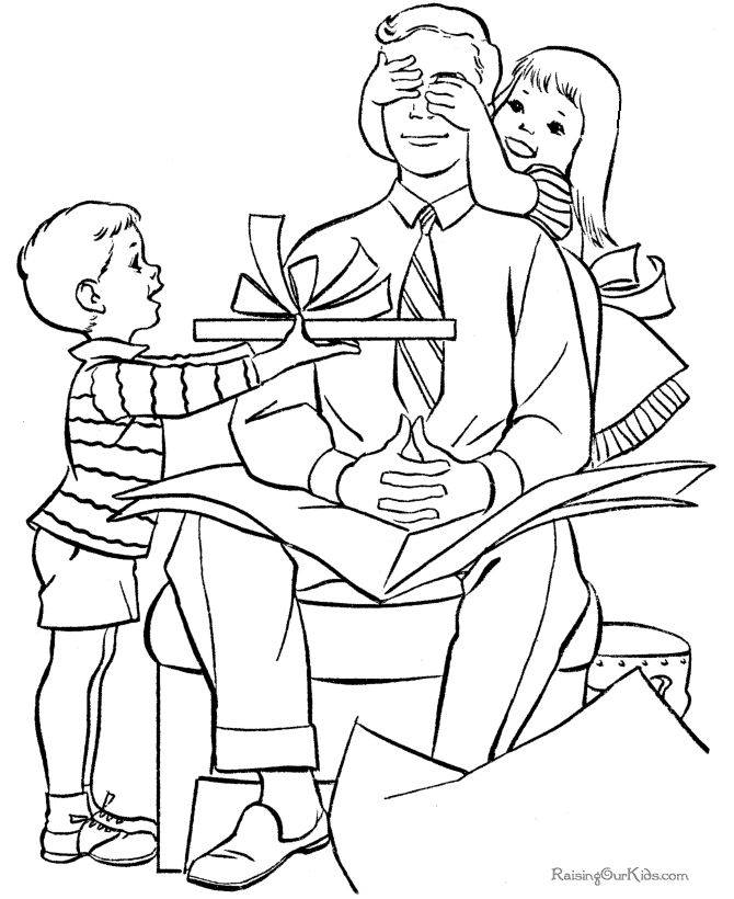 Places to find free printable fathers day coloring pages for kids