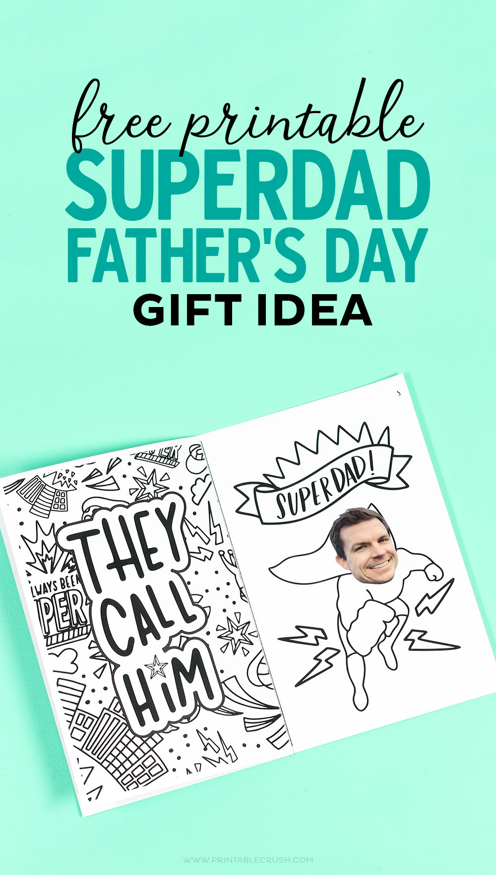 Superdad fathers day gift idea