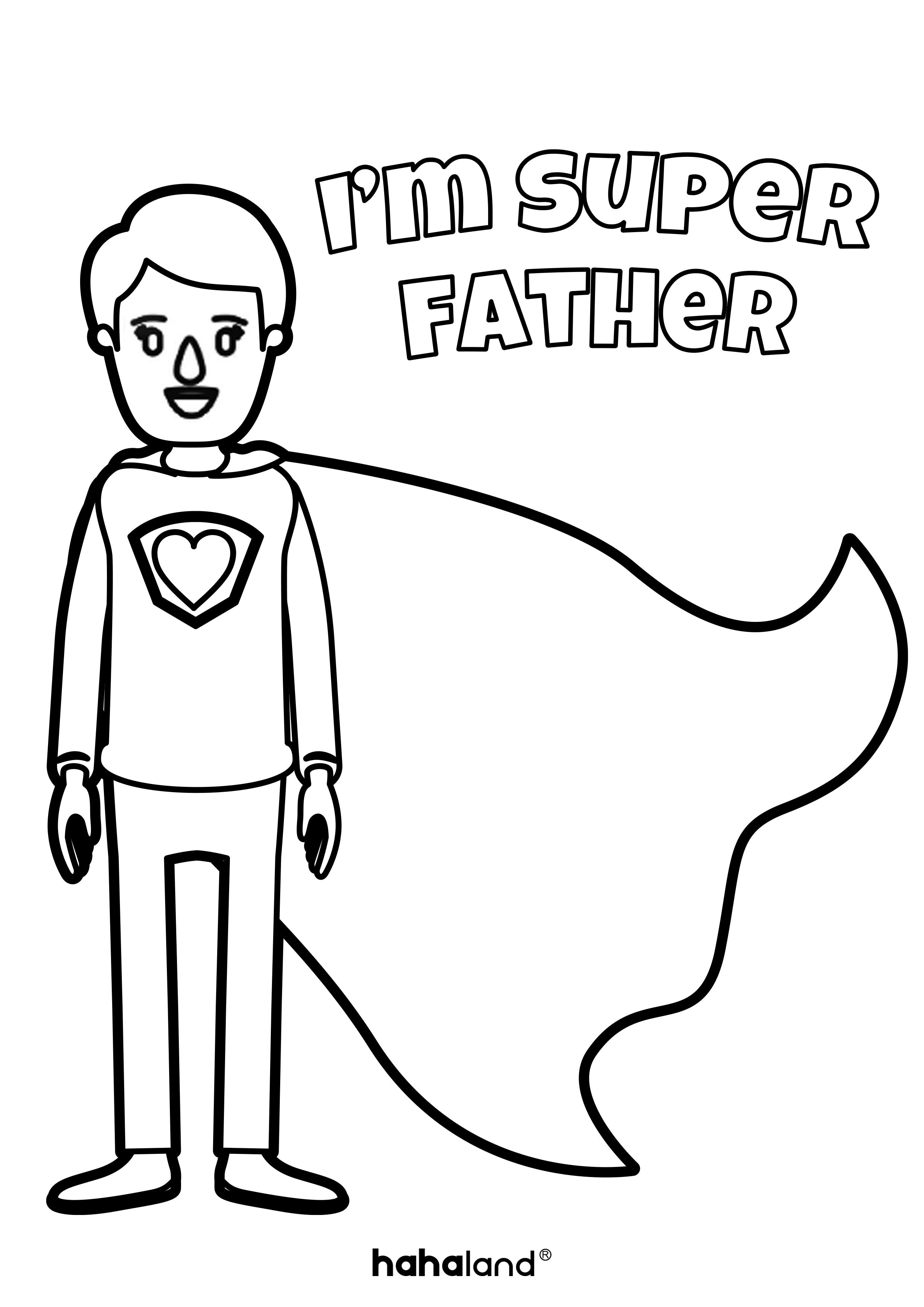 Happy fathers day coloring pages printables â