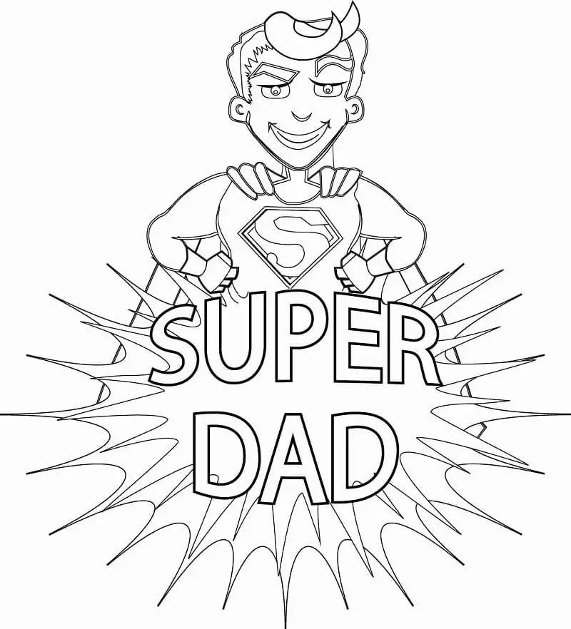 Super dad malvorlagen