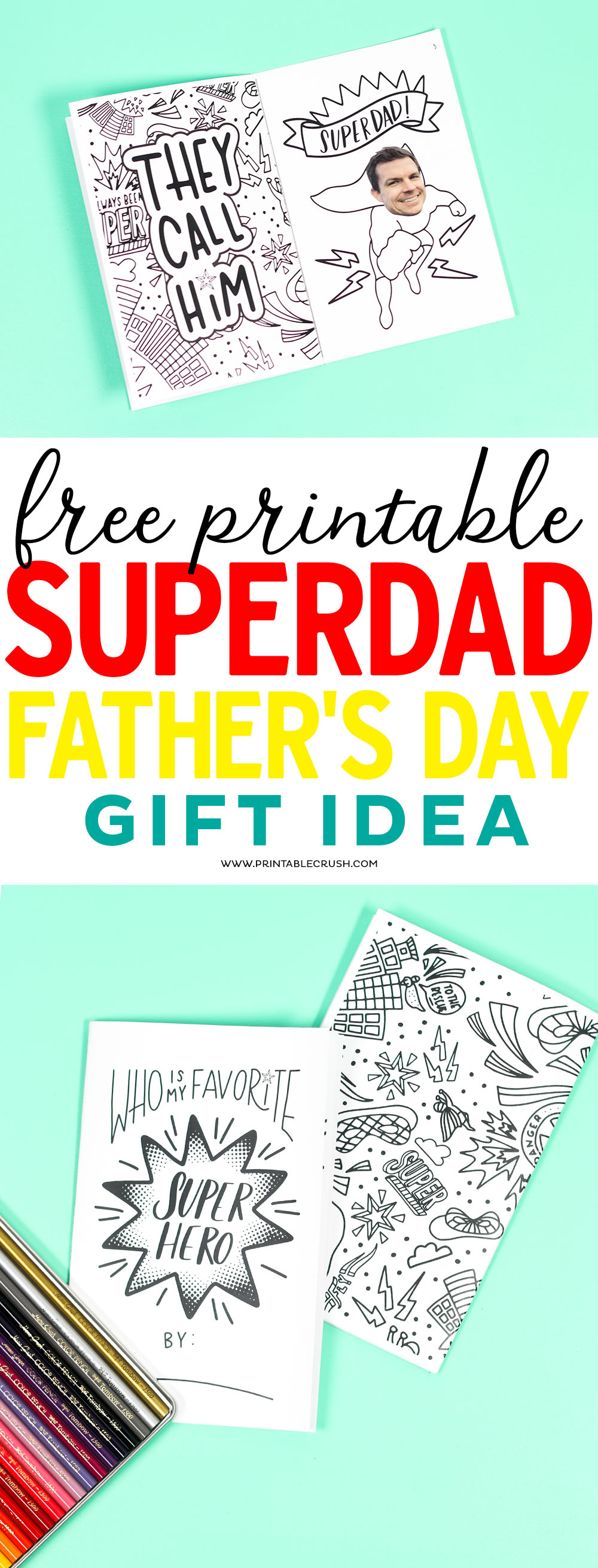 Superdad fathers day gift idea