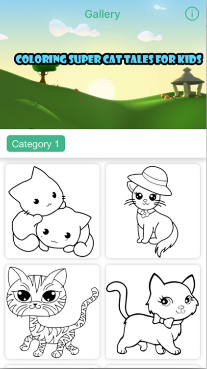 Coloring super cat tales for kids by aduldet wongngam