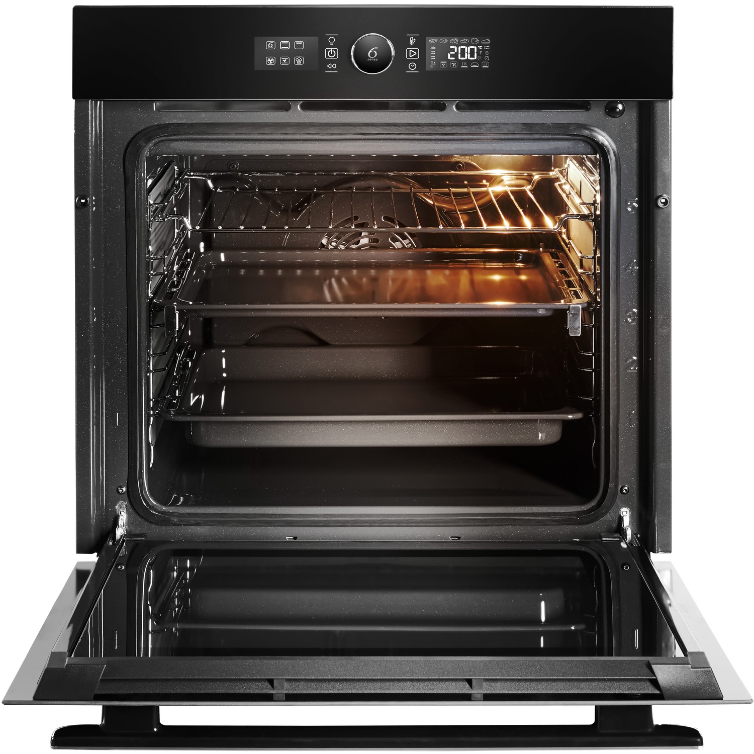 Whirlpool akzix touch control electric fan single oven