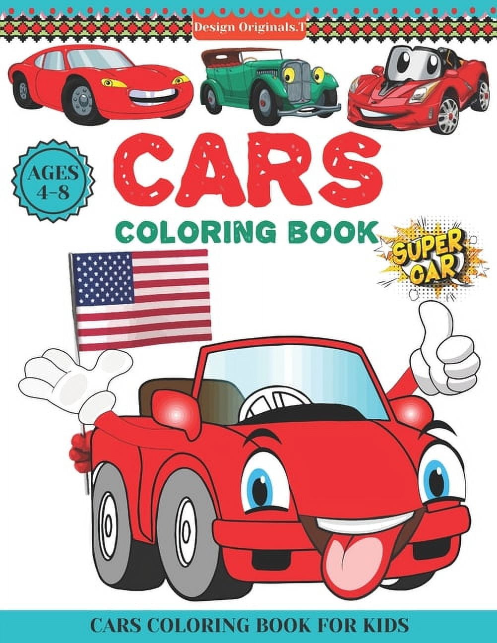 Cars coloring book ages